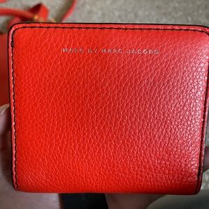 Orange Marc by Marc Jacobs bi-fold wallet- unused with tag